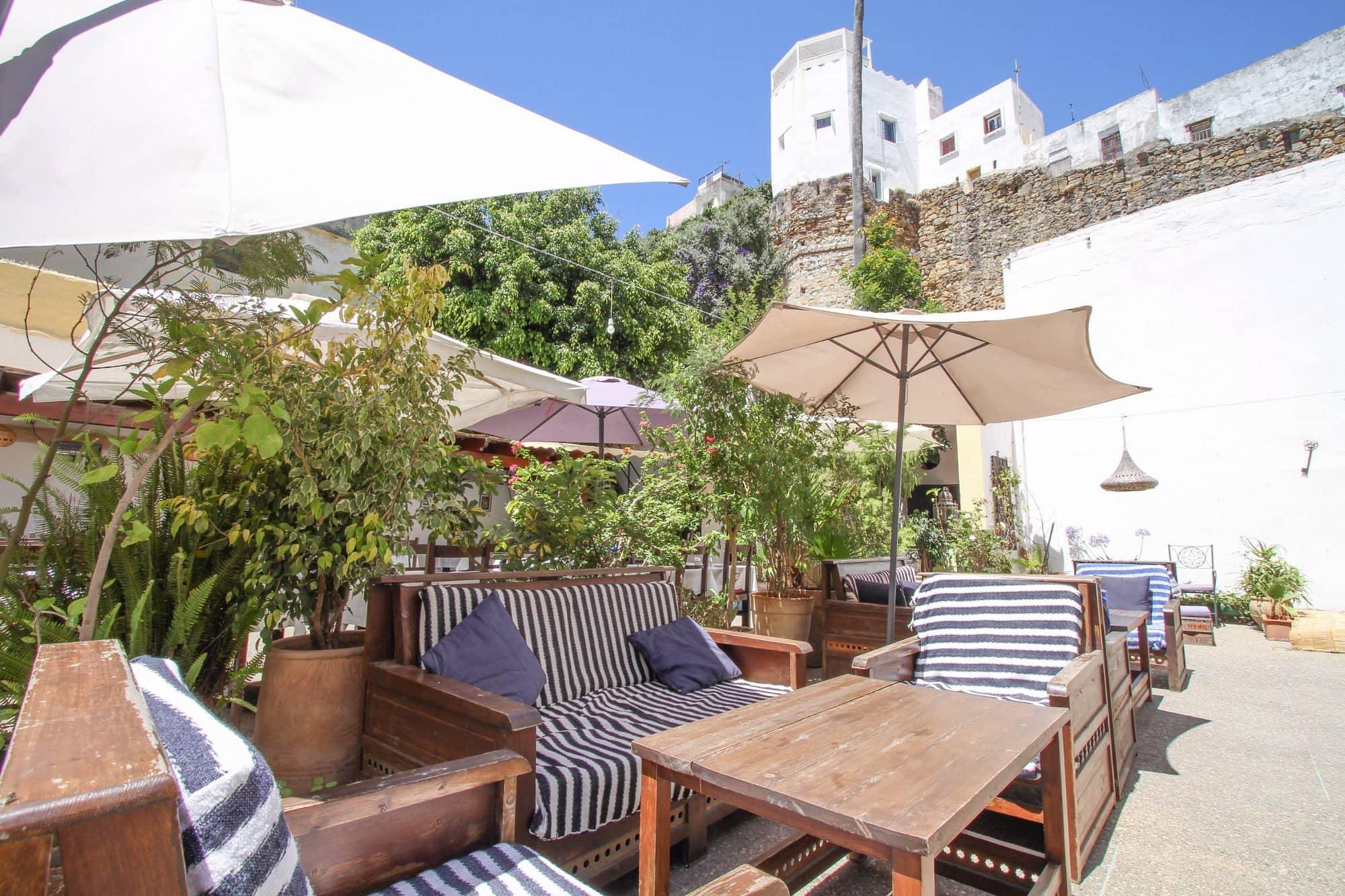 Terrace at Restaurant Dar El Kasbah