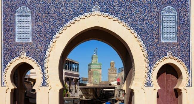 Fes city morocco